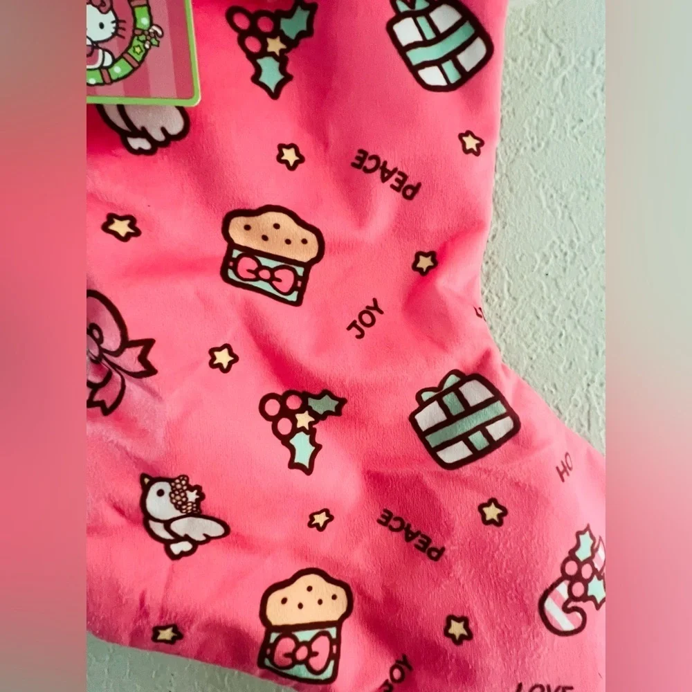 Hello kitty Sanrio hello kitty christmas stocking big size see measurements